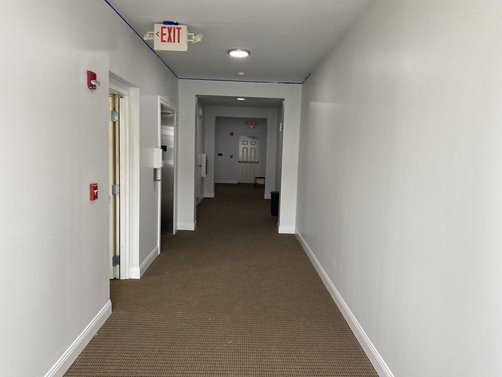 Before hallway repaint