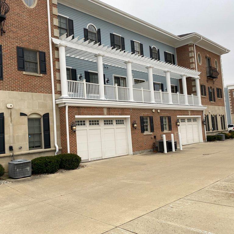 Apartment hallway refresh project in Indiana