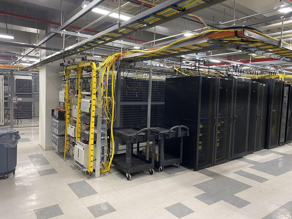 Before renovation at Netrality Data Centers