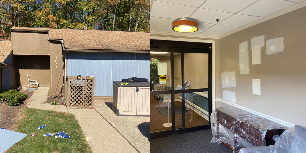 During renovation of Meadowood